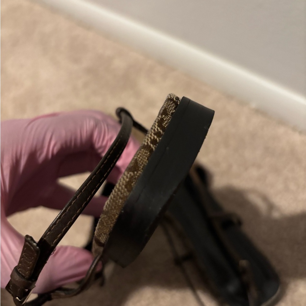Gucci GG Monogram Slingback Flats - Picture 11 of 13
